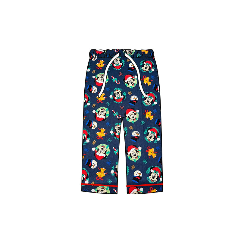 P0568  Adult Women Christmas Cup Plaid Pants