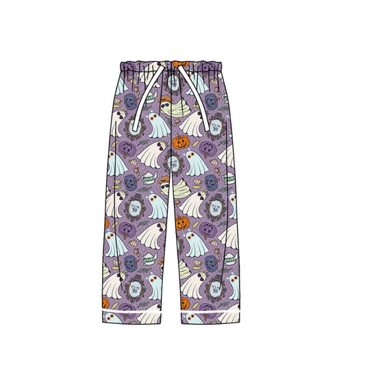 presale P0597 Adult Female Pumpkin Ghost Purple Pants  2024 7.15