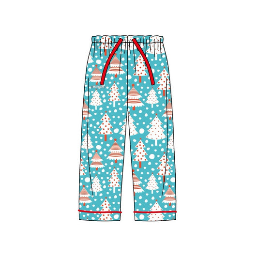 presale P0618 Adult male blue trousers with snow on Christmas tree 2024 8.6