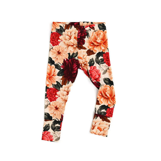 presale P0641 Beige trousers with red flowers 2024 8.29