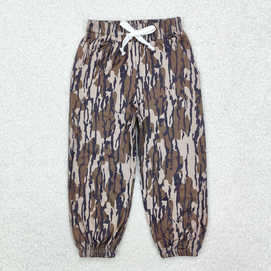 P0649  Camouflage Army Green Drawstring Trousers