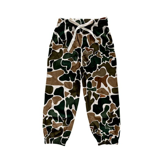 presale P0650  Camouflage Beige Drawstring Trousers 2024 9.6