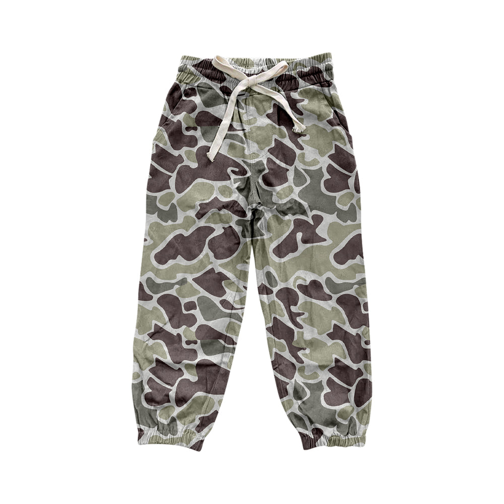 presale P0652 Camouflage drawstring trousers 2024 9.6