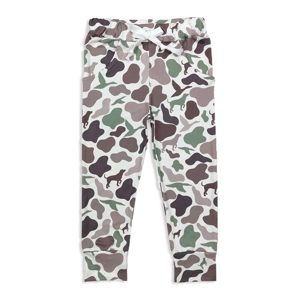 Sibling Baby Boys Camo Pants Top    D 904
