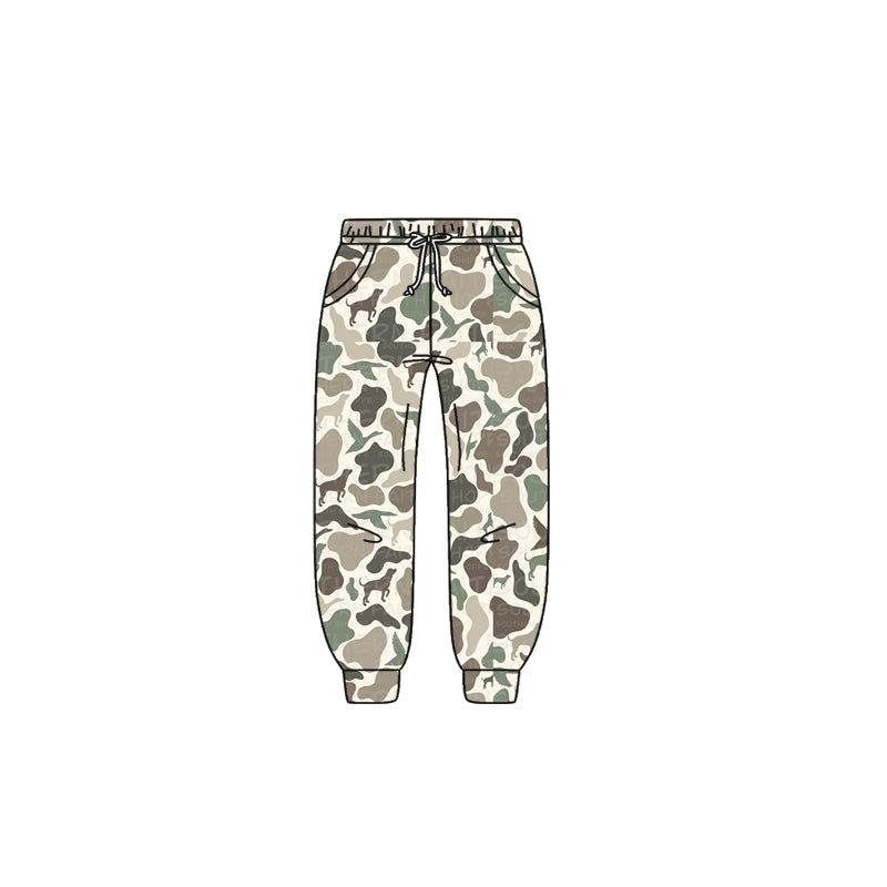 presale P0660 Baby Boys Ducks Dogs Hunting Camo Bottoms Pants  D 902