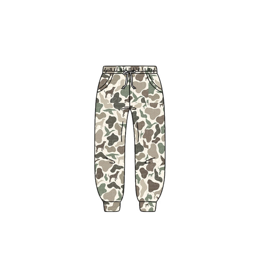 presale P0660 Baby Boys Ducks Dogs Hunting Camo Bottoms Pants  D 902