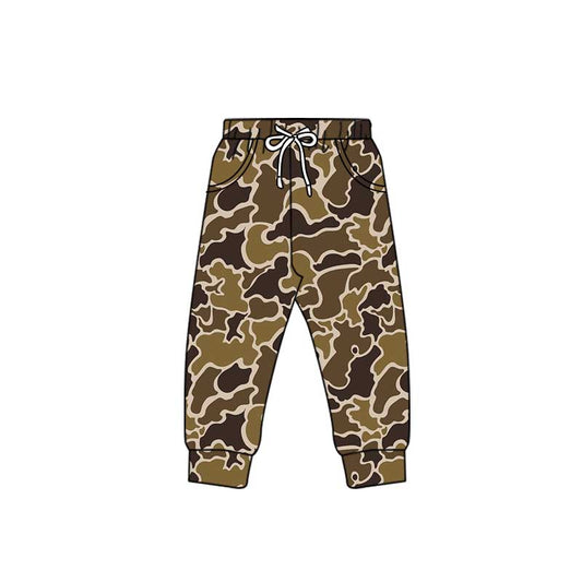 presale P0708 Adult Women Duck Camo Pocket Bottom Pants Legging 2024 10.18