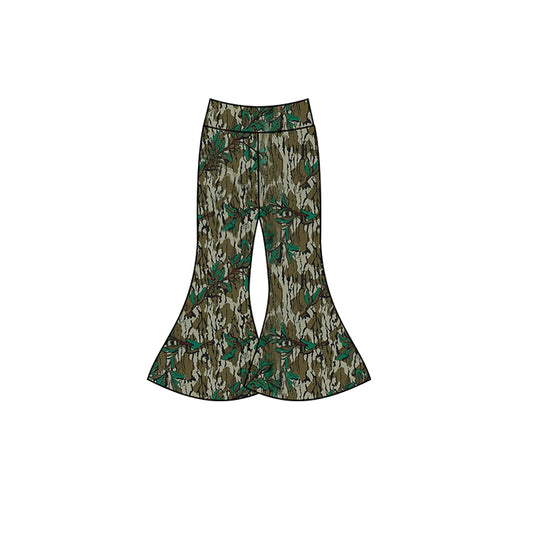 presale P0718 Camouflage rattan yoga wear flared pants 2024 10.31