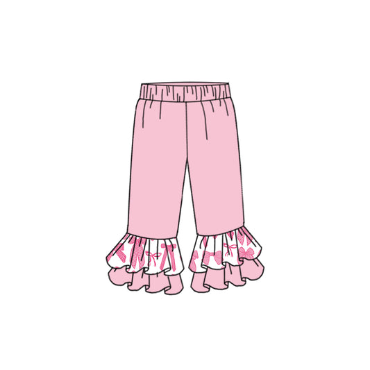 presale P0723  Baby Girls Double Ruffles Pants Bottoms  2024 11.16