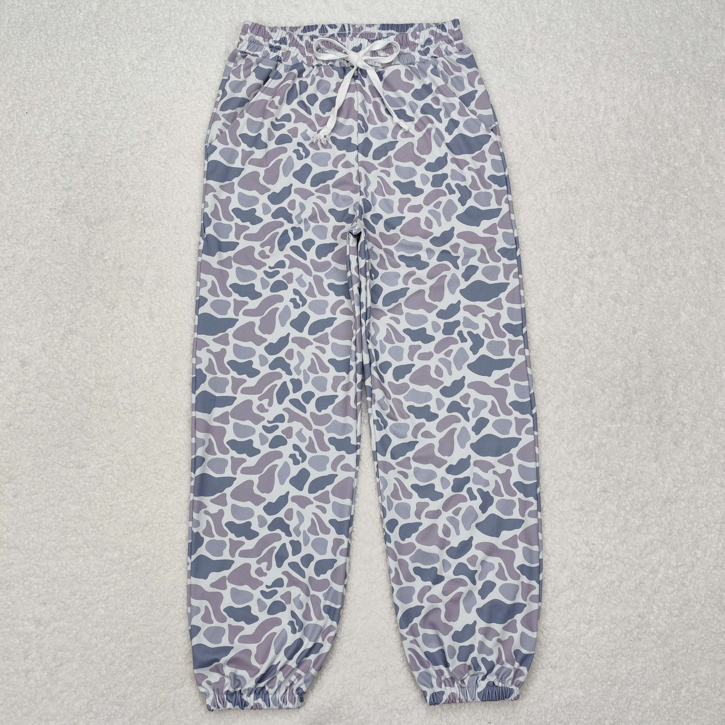 P0727 Adult Women Camouflage Grey Yoga Pants