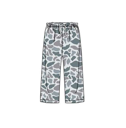 presale P0806 Adult Women Western Gray Camo Flare Pants D 7.28