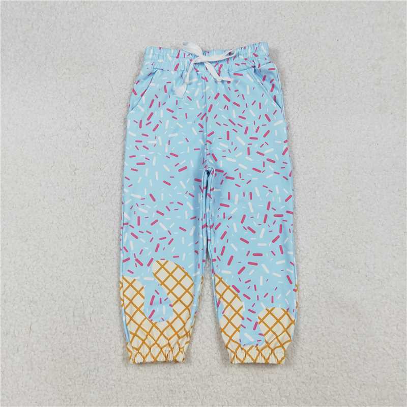 Mommy and Me Baby Girls Blue Drip Team Pockets Yoga Active Pants D 909