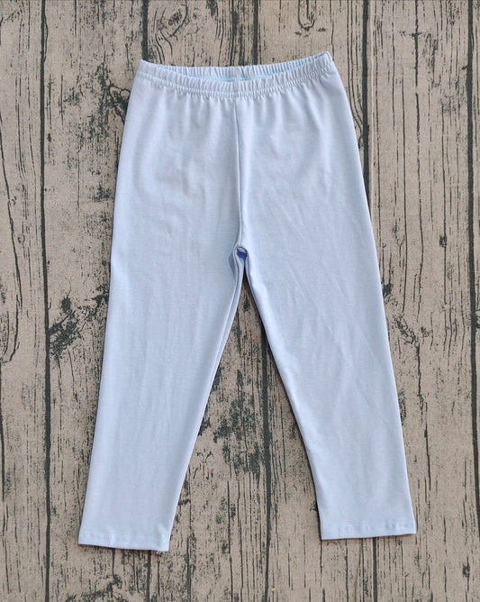 presale P0820  Baby Girls Light Blue Legging Pant  D 904