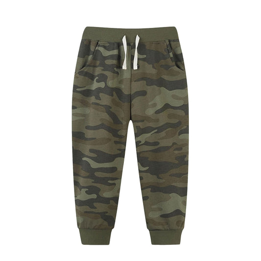 presale P0857 Baby Boys Western Green Camo Pockets Legging Pants With Belt D 916