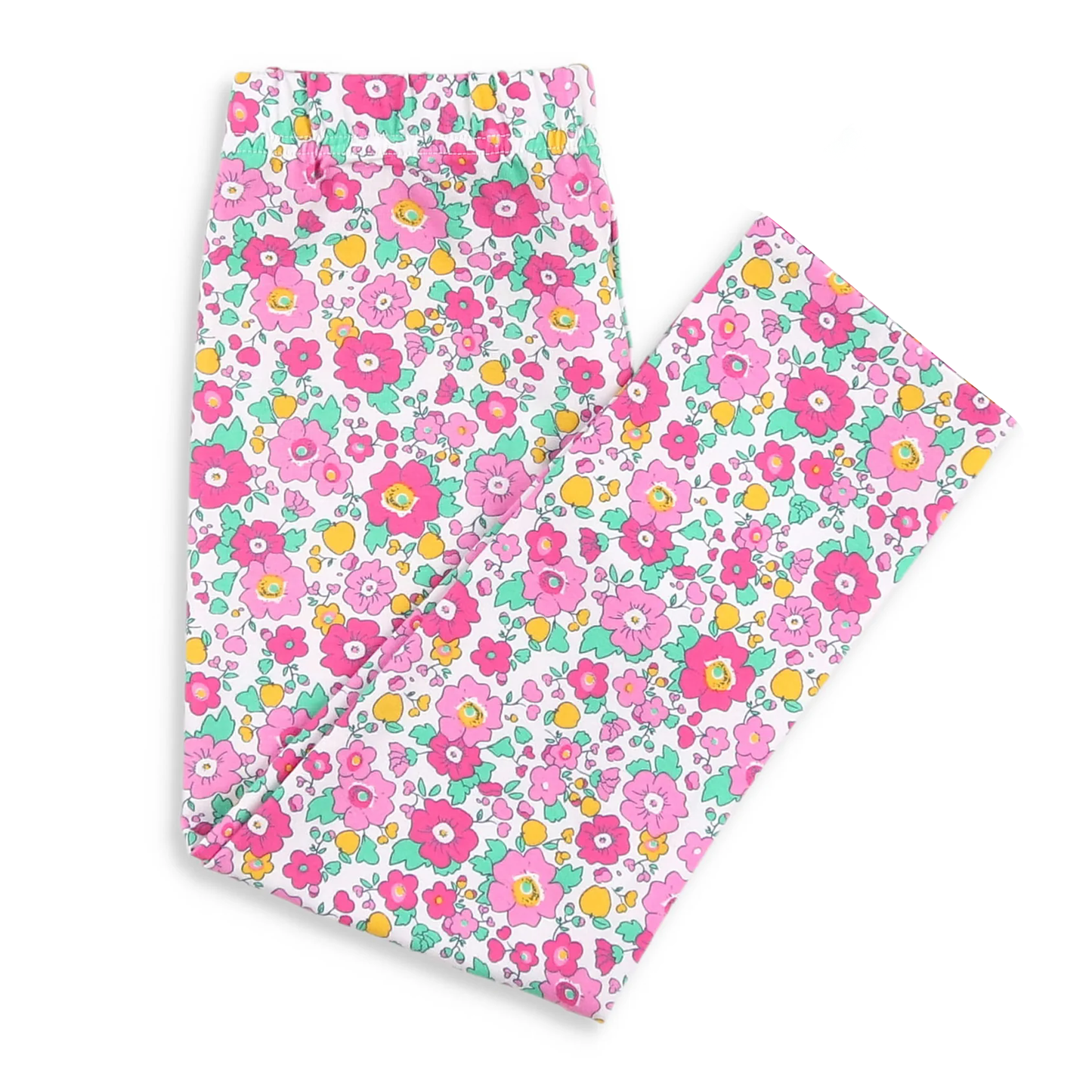 presale P0870  Baby Girls Pink Flowers Leggings Pants  D 922