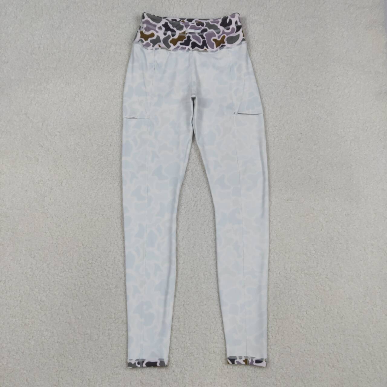 P0897 Adult Women Camo Yoga Legging Pants  D 1211