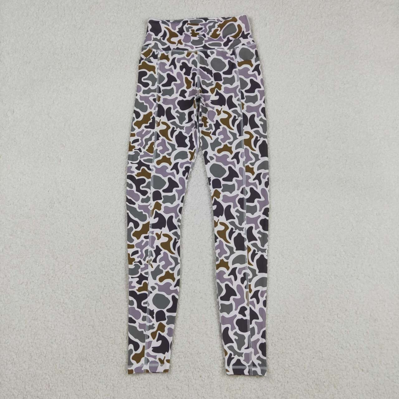 P0897 Adult Women Camo Yoga Legging Pants  D 1211