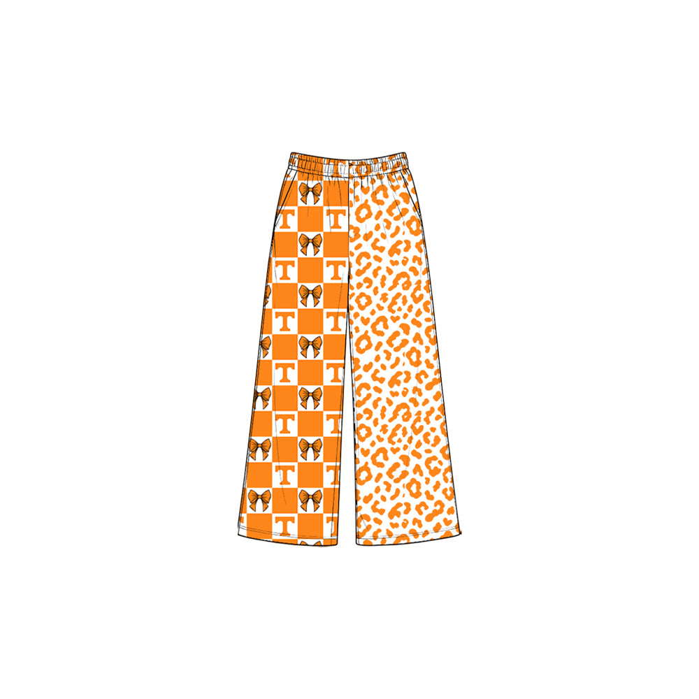 Pre order baby girl team wide leg pants
