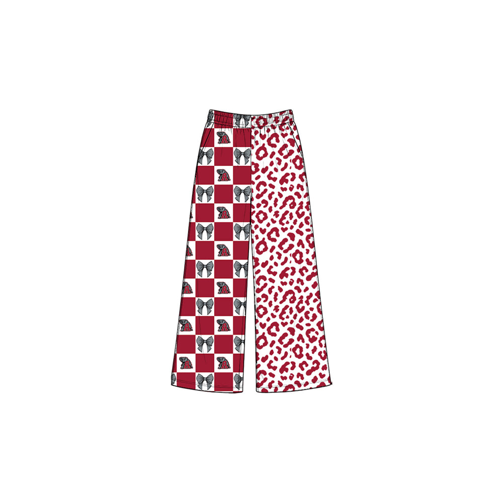 Pre order baby girl team wide leg pants
