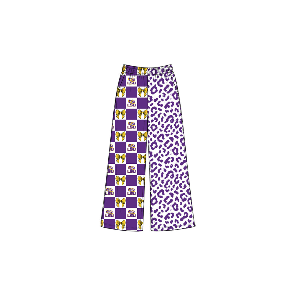 Pre order baby girl team wide leg pants