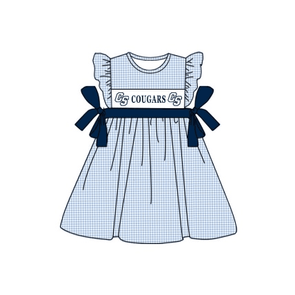 Custom CS baby girl dress MOQ3