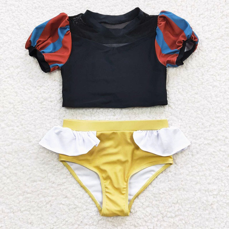 S0131 girls swimsuit set
