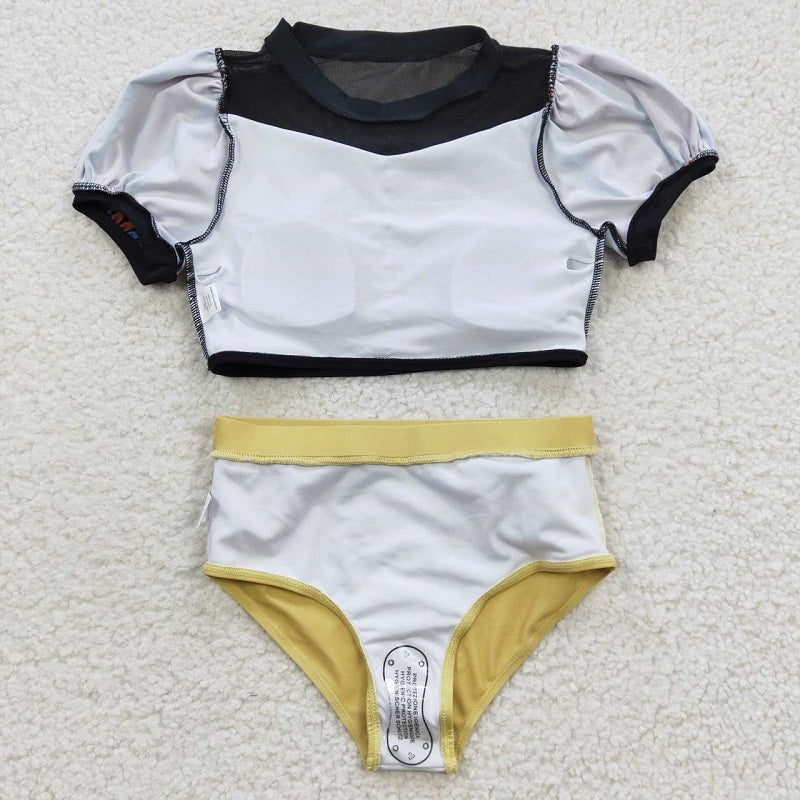 S0131 girls swimsuit set