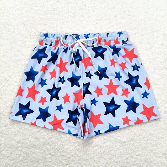S0231 Star blue swimming trunks