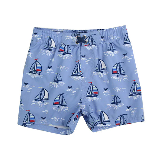 presale S0546 Baby Boys Boats Whales Swimming Trunks Summer Shorts D 3.19