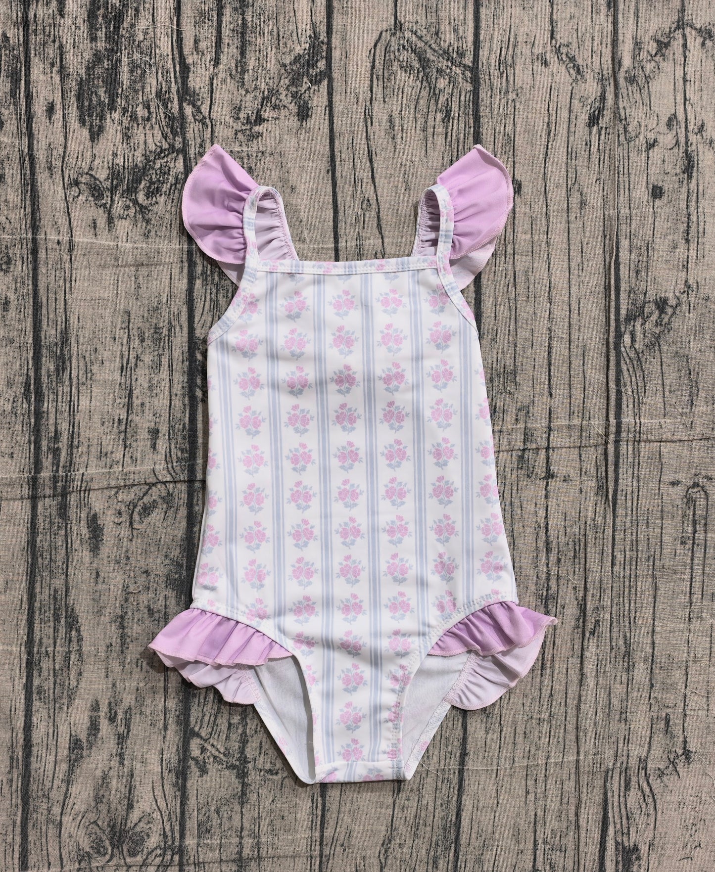 pre order one pieces lavender swimsuit