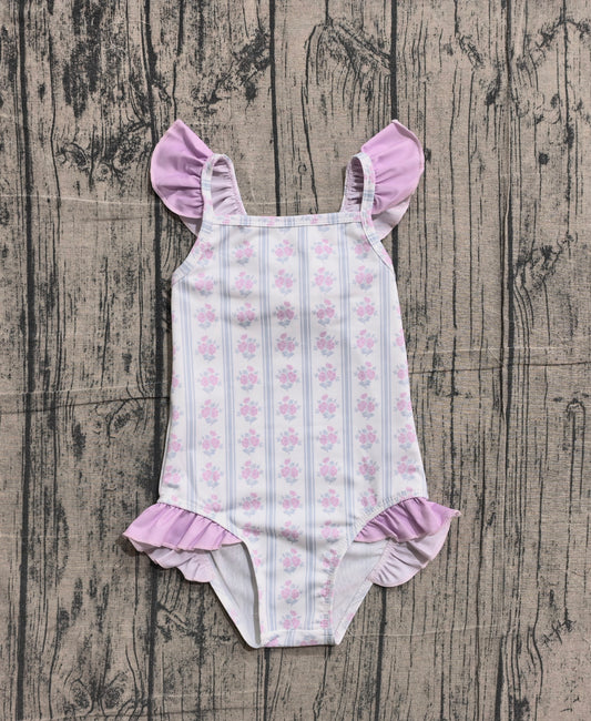 pre order one pieces lavender swimsuit