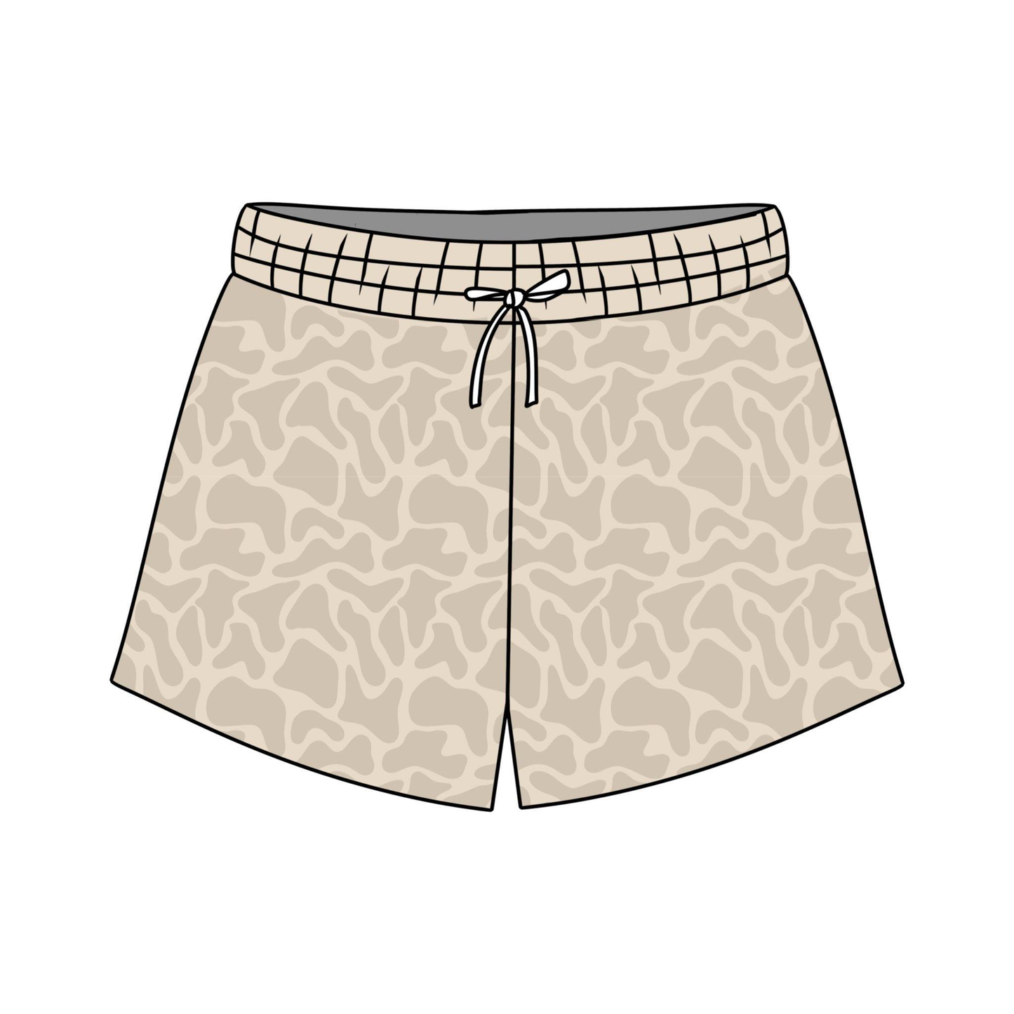 pre order brown camo boy trunk