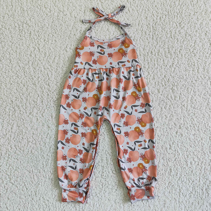 Sibling Baby Girls western Halter Pants Jumpsuits  D 814 06