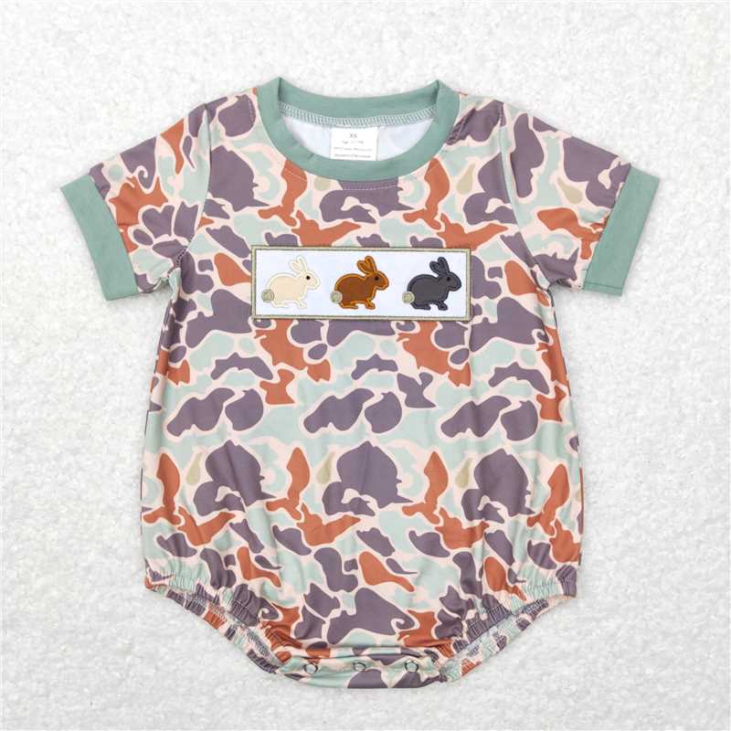 Match Western Camo Easter Ball Baby Boys Romper D 3.18
