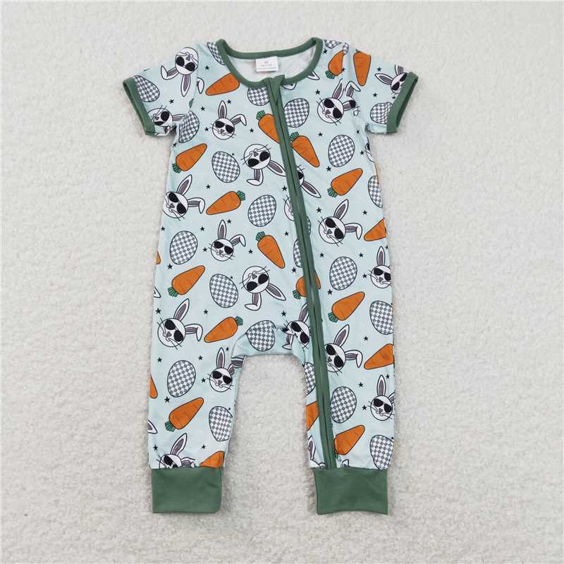 Match Western Farm Easter Western Brown Baby Boys Romper D 3.18