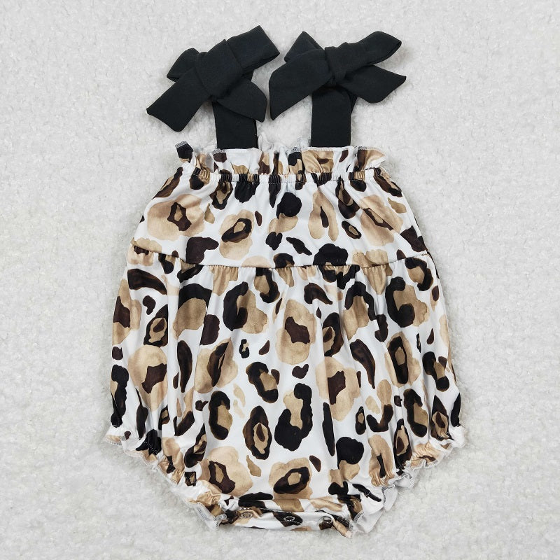 SR1198 Leopard print black camisole bodysuit D 4.16
