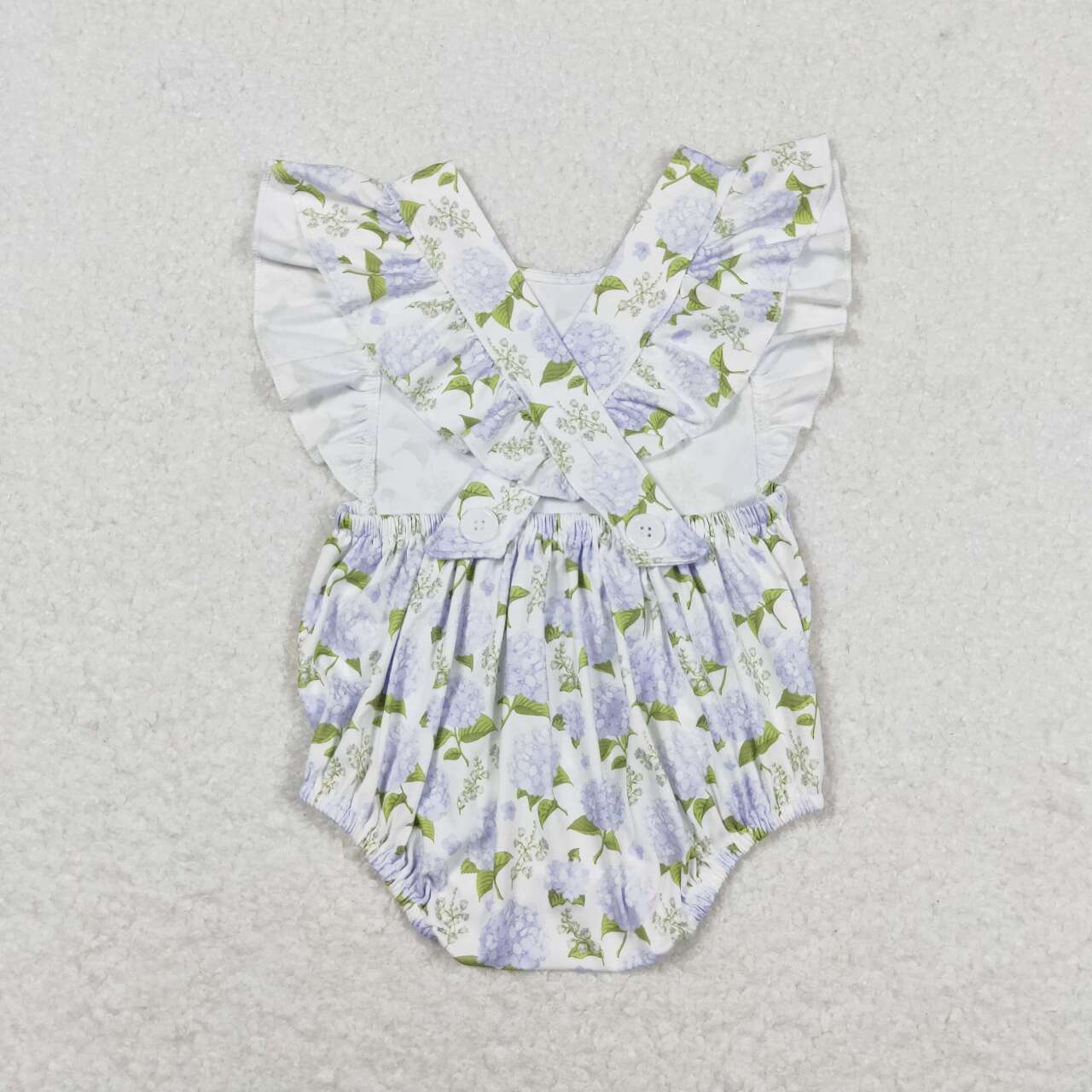 SR1484 Hydrangea Beige Lace Tank romper