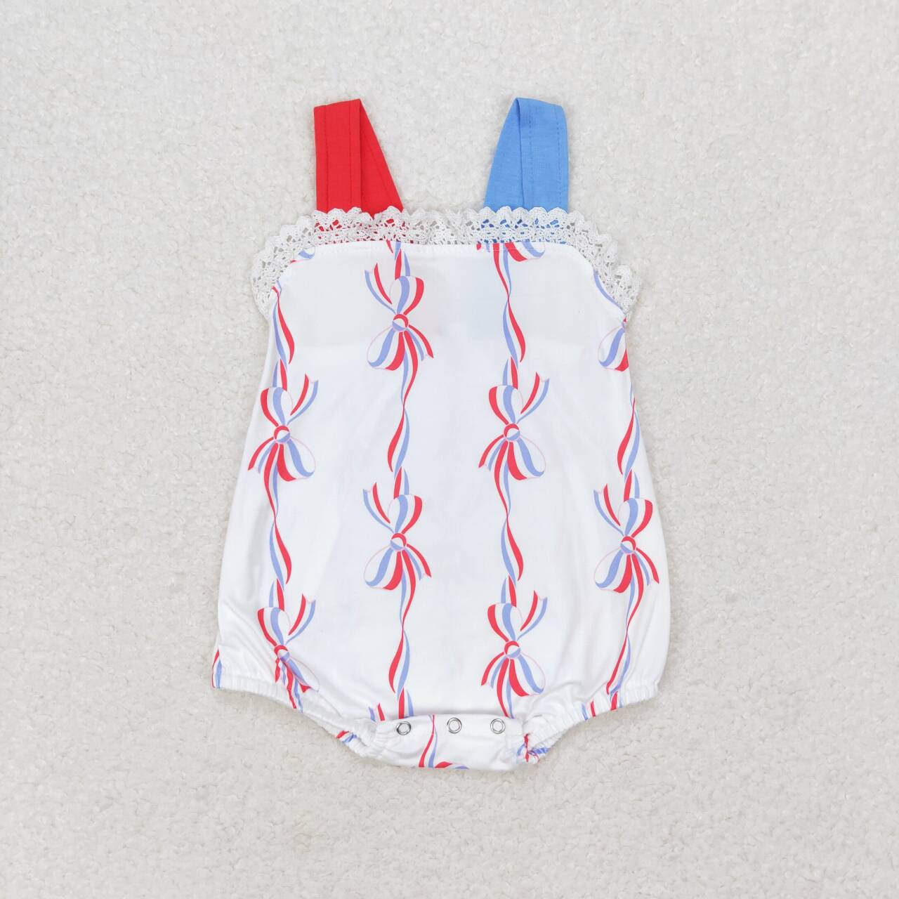 SR1599 National Day  White Tank Top Bodysuit