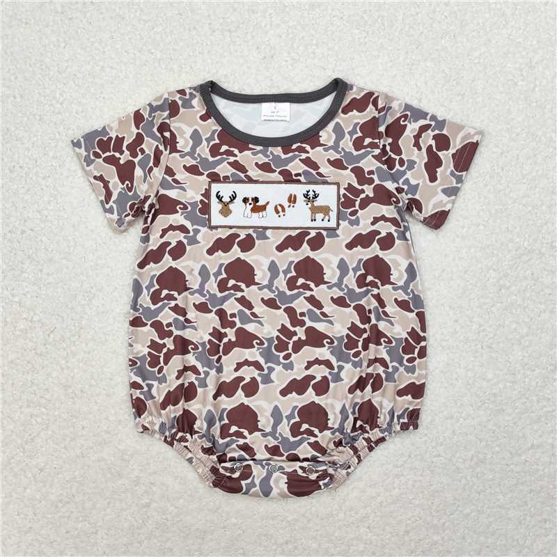 Match Western Camo Easter Ball Baby Boys Romper D 3.18