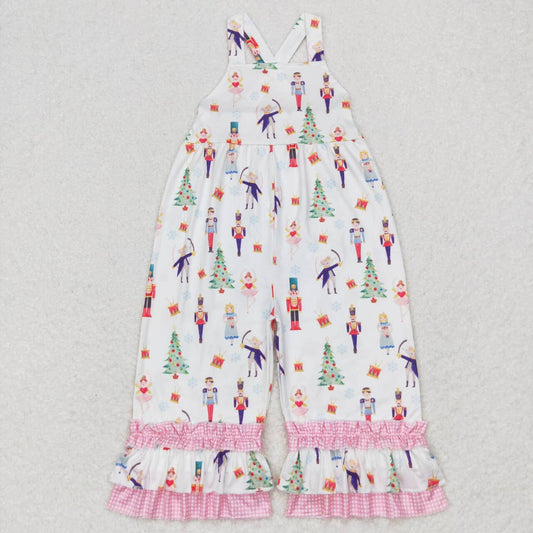 SR1931 Christmas Pink Bib Bodysuit