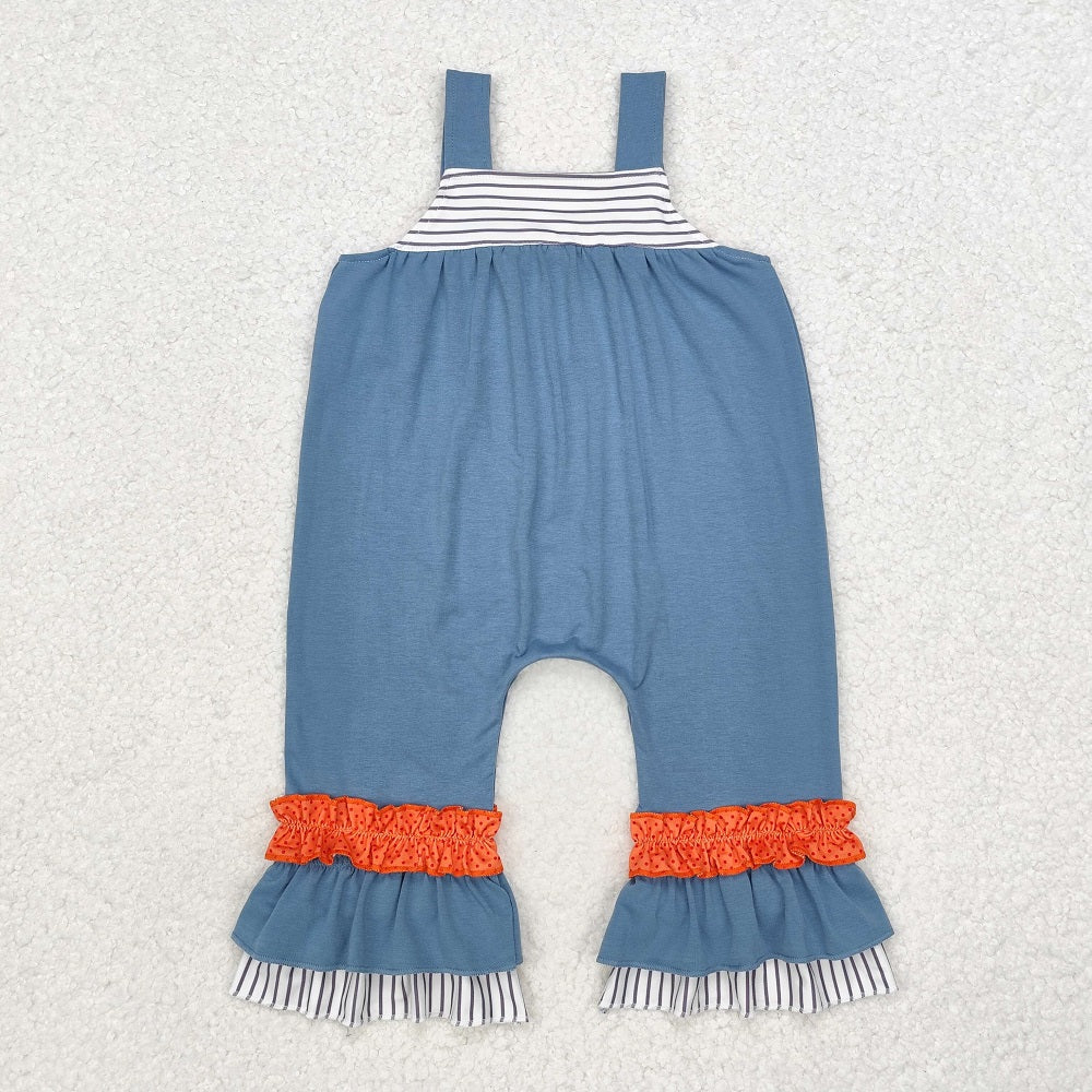 LR1504 Long Sleeve Turkey Haze Blue Sleeveless Bodysuit Set