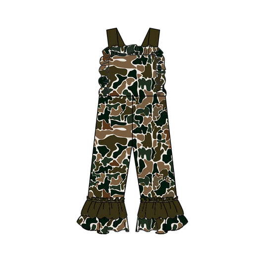 presale SR1987  Camouflage Beige Lace Bib Bodysuit 2024 9.18
