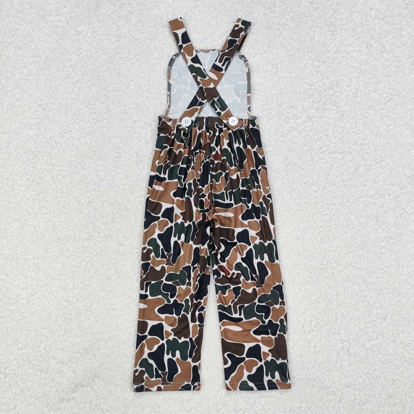 SR1988  Camouflage Beige Bib Bodysuit