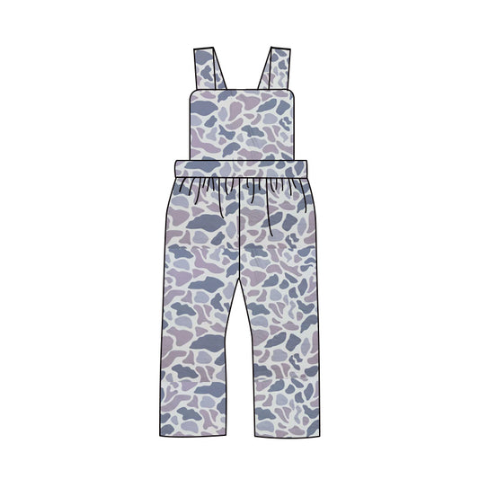presale SR1994 Camouflage grey-blue bib bodysuit  2024 9.18