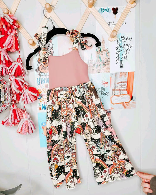 presale SR2080 Rainbow Pink Sling Bodysuit 2024 10.17