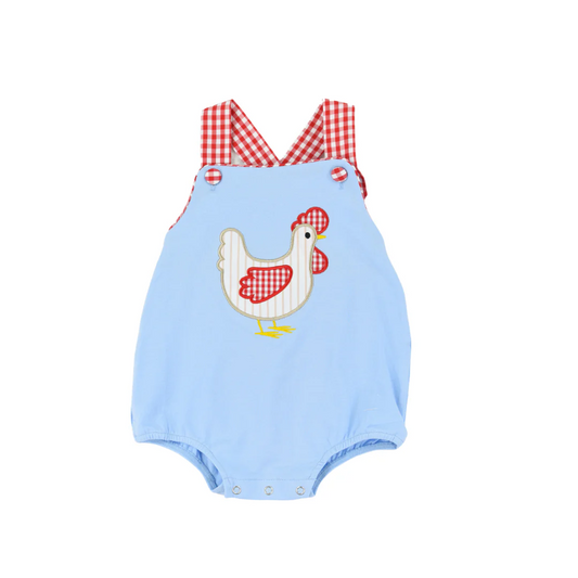 presale SR2186  Chicken Blue Vest Bodysuit 2024 11.6