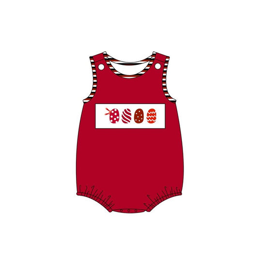 presale SR2200 Easter Egg Striped Red Vest Bodysuit  2024 11.6