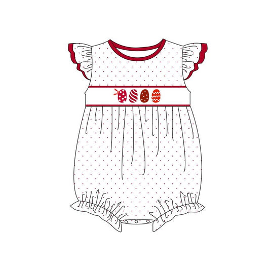 presale SR2201  Easter Egg Red Polka Dot Vest Bodysuit  2024 11.6