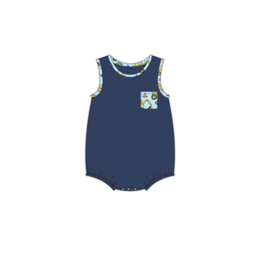 presale SR2217 Engineering Truck Pocket Navy Blue Vest Bodysuit 2024 .11.8