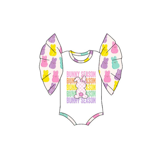 presale SR2231 Easter Bunny Lace Sleeve Bodysuit  2024 .11.8